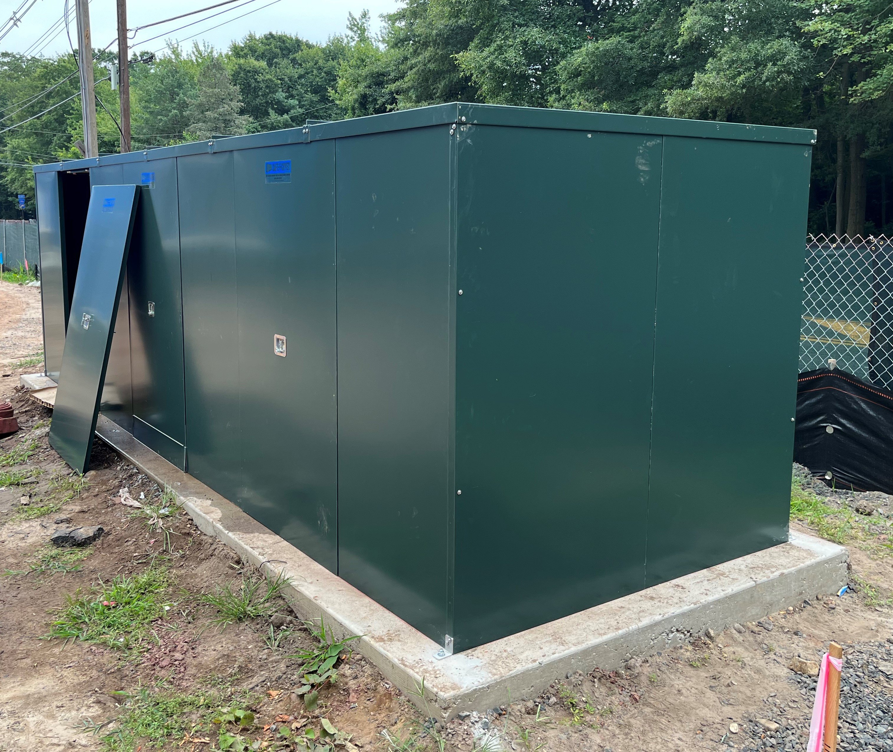 Enclosures and Concrete Pads SafeTCover